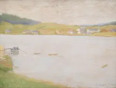 Félix Vallotton, Les Charbonnières, 1889, huile sur panneau