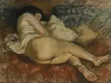 Charles Émile Moïse Hornung, Nu féminin, 1921, pastel sur papier