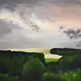 Kurt von Ballmoos, Etre, 1991, huile sur toile