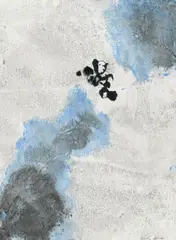 Léon Zack, Composition, encre et aquarelle sur papier
