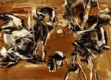 Alfred Lenica, Abstraction