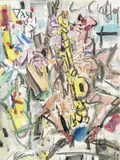 Gen Paul, Le cirque Medrano, 1942, gouache sur papier