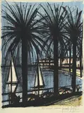 Bernard Buffet, Cannes, 1960, lithographie couleur