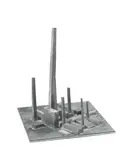 Miquel Navarro, Sans titre, 2000, sculpture en plomb