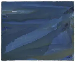 Olivier Debré, Svanøy, 1974, huile sur toile