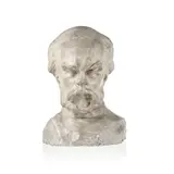 dit Rodo Auguste de Niederhäusern, Buste de Paul Verlaine, 2001, sculpture en plâtre