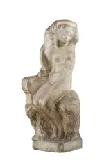 dit Rodo Auguste de Niederhäusern, Psyché, 1911, sculpture en plâtre patiné