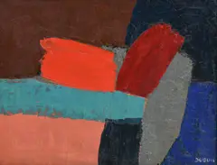Fernand Dubuis, Pluton, huile sur toile