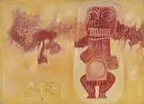 J. Sultan Ali, Mansukha, 1969, huile sur toile