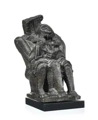 Homo Sapiens by Ossip Zadkine, 1994, _,_sculpture en bronze, l'exemplaire 3/5 a été ordonné en 1969 et exécuté en 1970 d'après le modèle en terre cuite de 19, sold Sep 2023