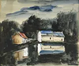 Maurice de Vlaminck, Maisons au bord de l'eau