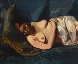 Matthew Smith, Modèle dormant, 1962, 1931,huile sur toile