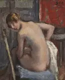 Georges d'Espagnat, Jeune femme nue, huile sur toile