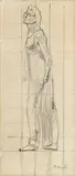 Ferdinand Hodler, Etude pour " Regard dans l'infini "