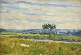 Maximilien Luce, Paysage aux environs de Gisors, 1986, 1896_,_ huile sur panneau