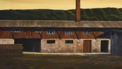 Helmut Guth, Paysage, 1996, huile sur toile