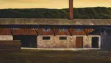 Helmut Guth, Paysage, 1996, huile sur toile
