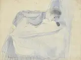 Paul César Helleu, Femme au dessus du berceau
