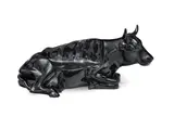 Pascal Knapp, Banc en forme de vache, sculpture en fibre de verre