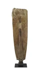 Yves Dana, Stèle V, 1996, sculpture en bronze