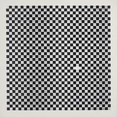 Pierre Haubensak, Sans paroles, 1991, sérigraphie sur papier