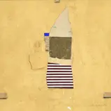 Morgan Cole, Stripes XVII, 1990, technique mixte sur toile