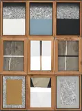 Gianfredo Camesi, Alchimie de la vision. Archéologie de la pensée, 1985, technique mixte
