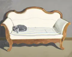 Andy Wildi, Kater, 1985_,_ huile sur toile marouflée sur panneau