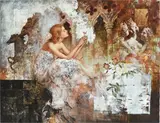 Francois Fressinier, Le papillon, 2006, huile sur toile