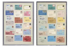 Edwina Sandys, Lettres, paire de lithographies couleurs