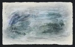 Jean Fautrier, Sans titre, vers 1939, technique mixte sur papier