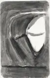 Bram van Velde, Sans titre, 1970, lavis d'encre de Chine sur vélin de Canson