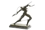 Claire Colinet, Oštepár, neskoršia edícia, bronz, mramorový podstavec