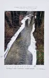 Peter - Ľudmila Rampáková Bartoš, A-B púť v snehu k prameňu čistej vody (spolupráca), 2009-2010, fotografia, pero na papieri