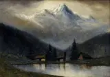 Pri rieke Poprad by Jenő, eugen & Szepesi-kuszka, okolo 1910, olej na plátne, sold Dec 2009