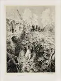 Max Švabinský, Nymfa, okolo 1930, litografia na papieri