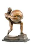 Pavol Bán, Naša bola - naša je - naša zostane: ČSR, 1933, bronz, drevený podstavec