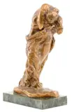 Jozef Kostka, Žiaľ, 1940, bronz, marmorový podstavec