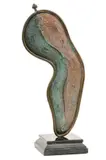 Salvator Dali, Montre, okolo 1970, bronz, mramorový podstavec