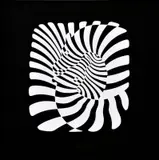 Viktor Vasarely, Zebry, okolo 1980, serigrafia na papieri