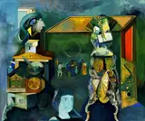 Endre Nemes, Bez názvu, 1978-81, olej, tempera na plátne
