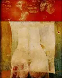 Štefan Polák, Dokonca raz večer..., 1986, olej na sololite