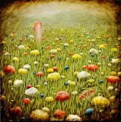 Romantika by Igor Ondruš, 2009, olej na plátne, sold May 2009