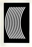 Martin Sedlák, Wave, 2009, linoleorez na papieri