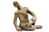 Vincent Hložník, Sediaca, 1947, bronz