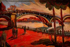 H. S. Monogramista, V Paríži, okolo 1940, olej na plátne