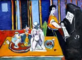 Endre, andrej, Nemes & nemeš, Žena pri klavíri II., 1935, olej na plátne