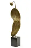Salvator Dali, Montre Mollet, 1950, bronz, mramorový podstavec