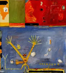 Stanislav Černý, Mosquito, 2003, olej na plátne