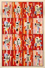 Ľudovít Fulla, Kartón pre mozaiku na bratislavskom hrade, 1968, akvarel, tempera na papieri